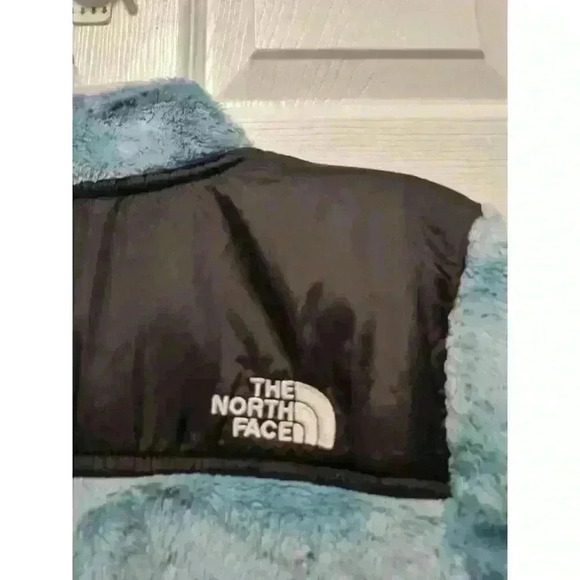 The North Face Jacket Girls XL Blue Full Zip Fleece Outdoors Casual Preppy - Picture 6 of 6